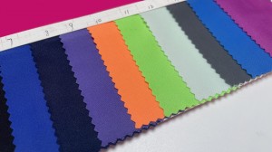 Polyester swimwear solid fabric 200gsm MOQ 5m